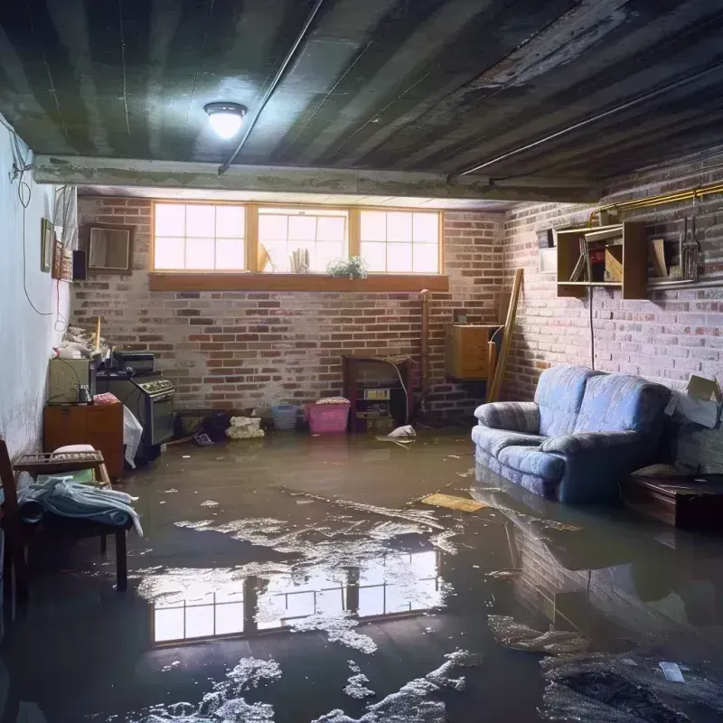 Flooded Basement Cleanup in Skidway Lake, MI